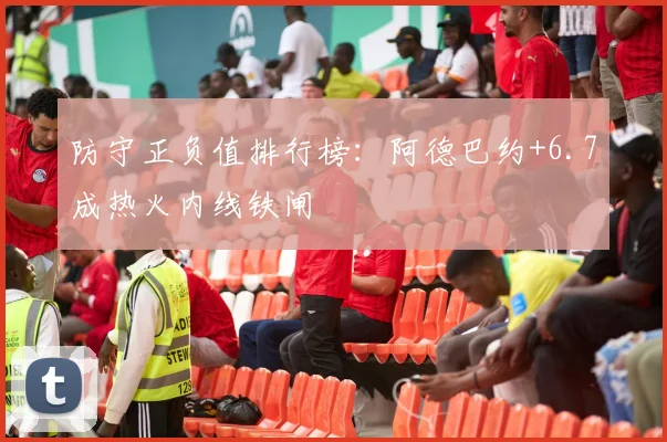 防守正负值排行榜：阿德巴约+6.7成热火内线铁闸